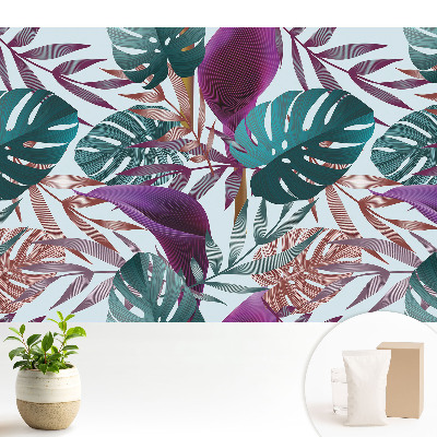 Haos de frunze tropicale colorate