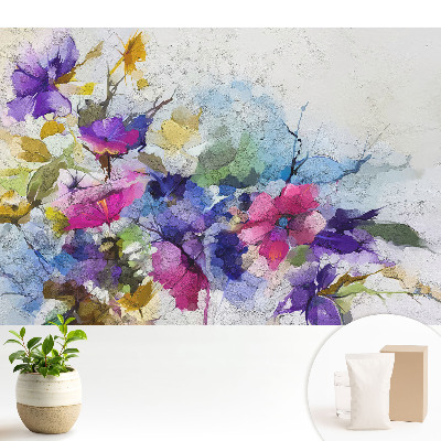 Flori în culori intense