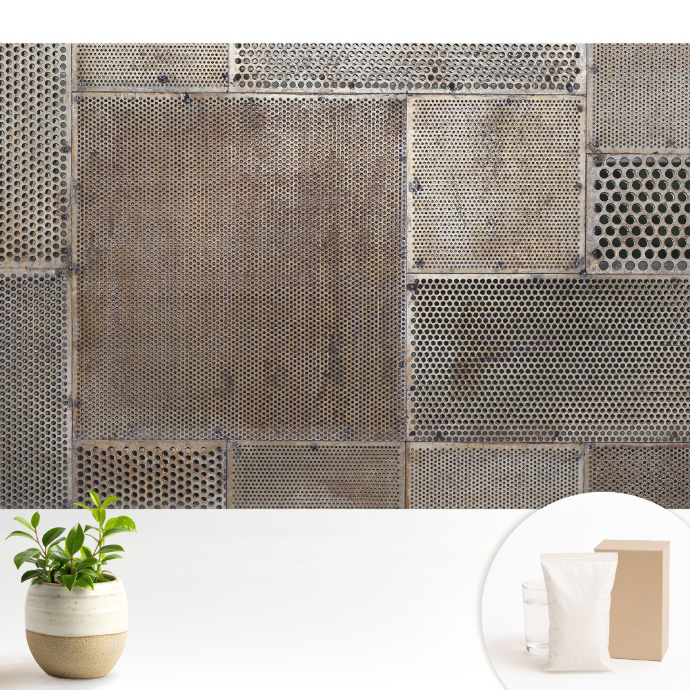 Perforații metalice geometrice