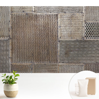 Perforații metalice geometrice