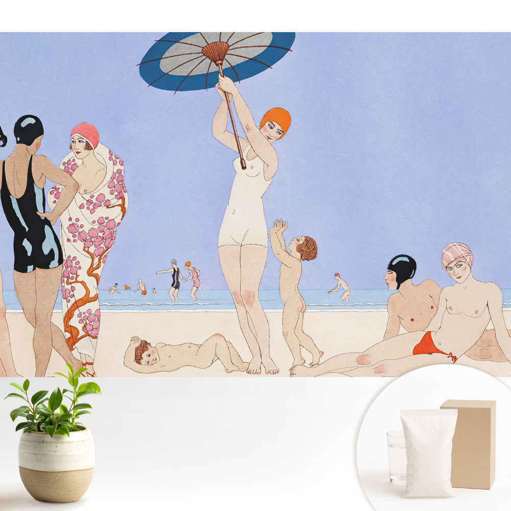 Relaxare retro pe plajă