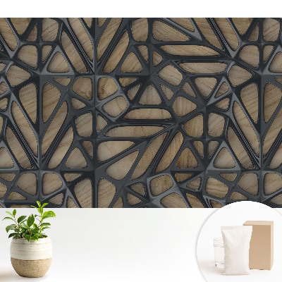 Decorațiune din lemn ajurat cu design modern