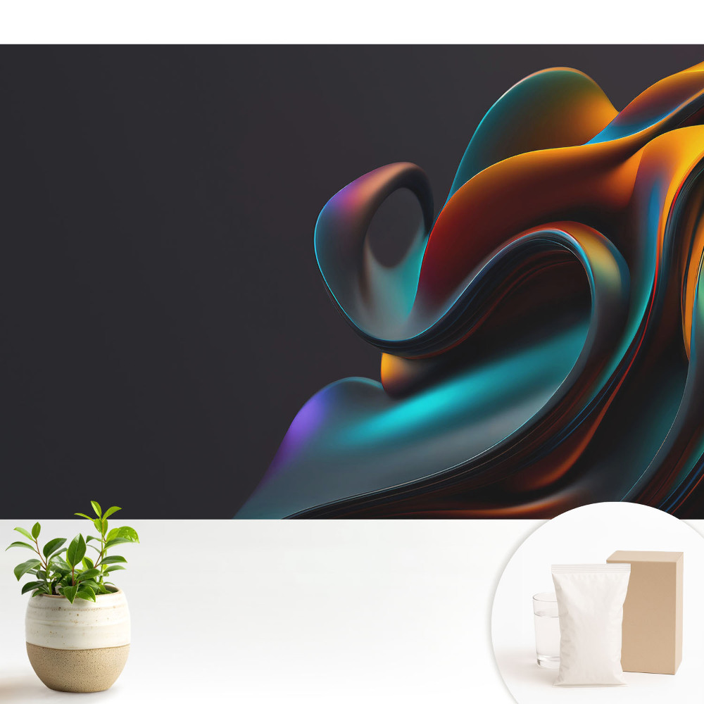 Vârtej abstract de culori