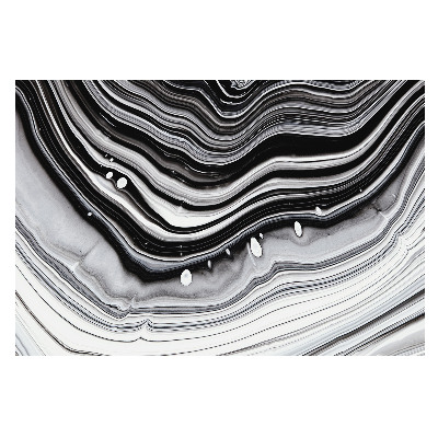 Valuri abstracte în alb și negru