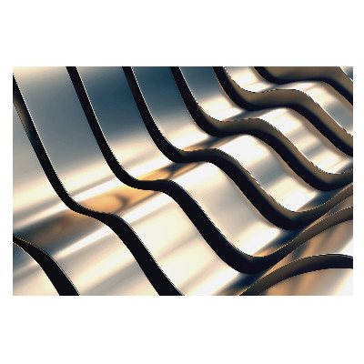 Valuri metalice în stil modern