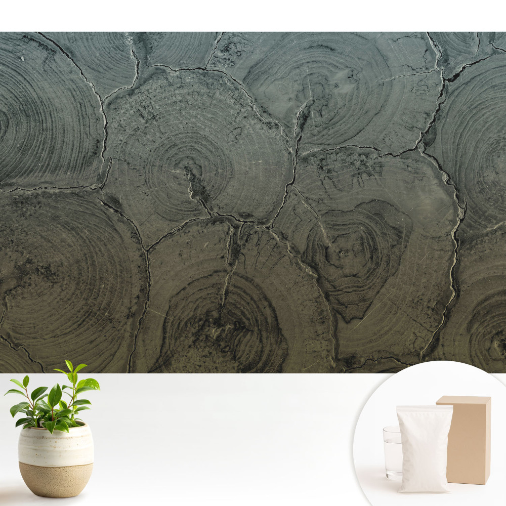 Model clasic cu fibre de lemn gri