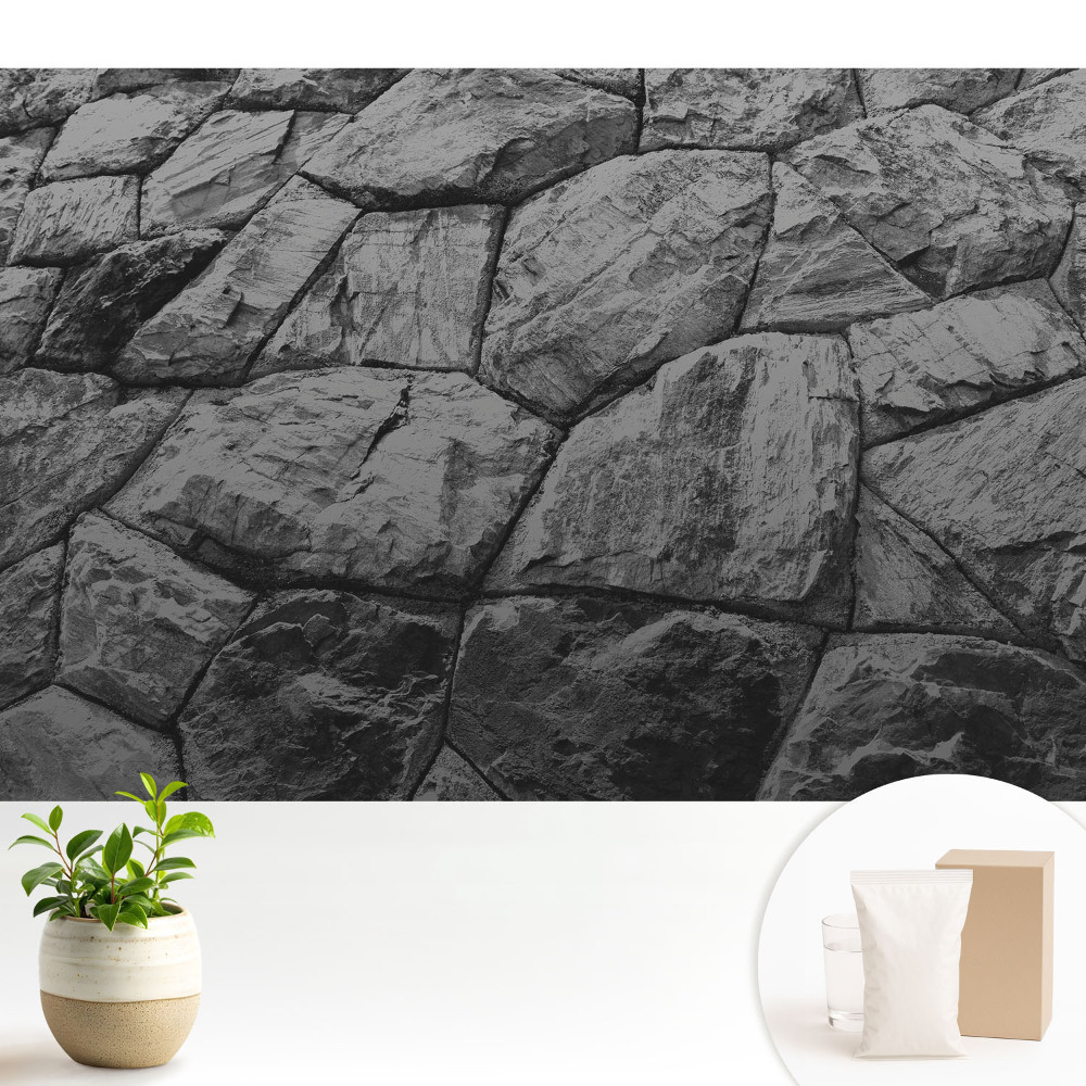 Compoziție naturală a structurii pietrei