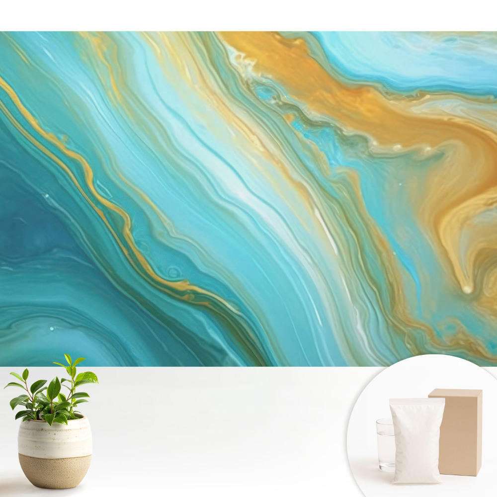 Valuri de culoare într-un stil abstract