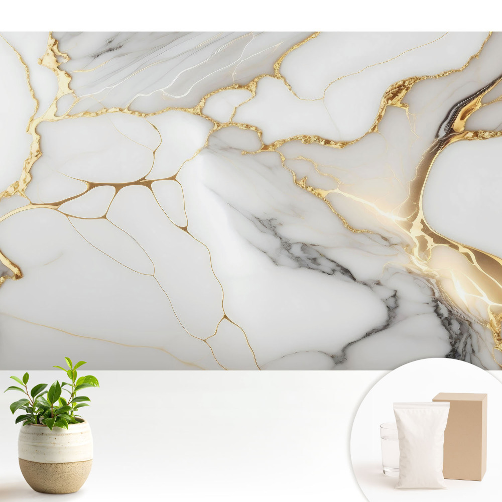 Marmură elegantă cu accente galbene