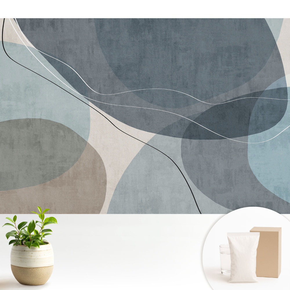 Forme abstracte, atmosferă calmă