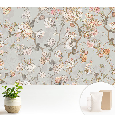 Motiv floral pastelat clasic