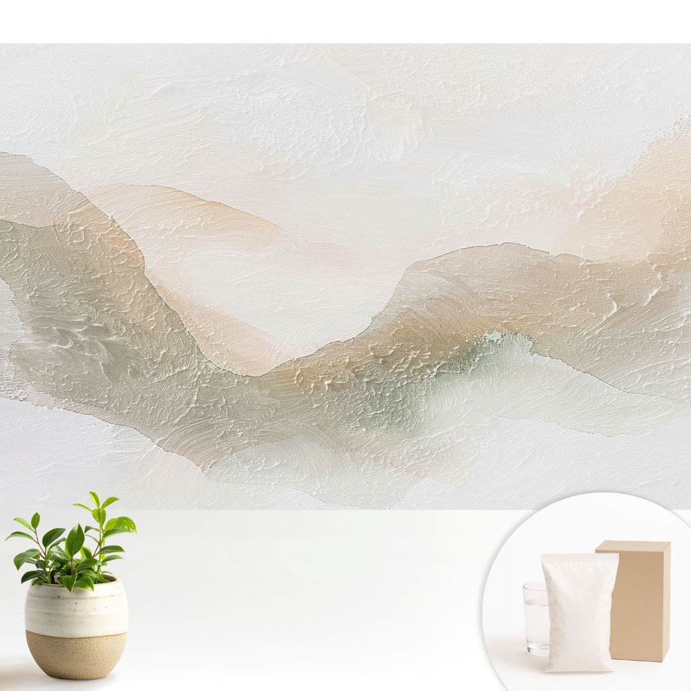 O compoziție abstractă delicată