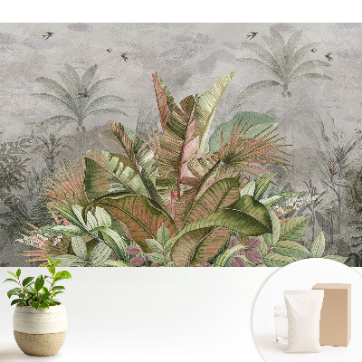 Frunze tropicale în stil vintage