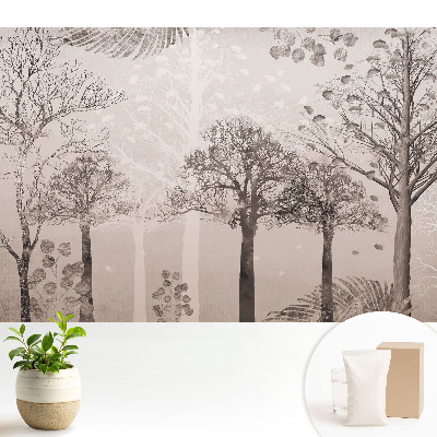 Peisaj forestier liniștitor