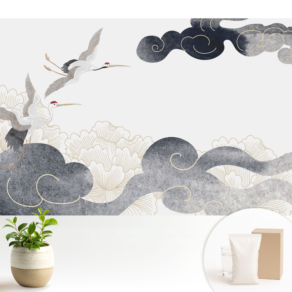 Macarale și nori într-un stil clasic