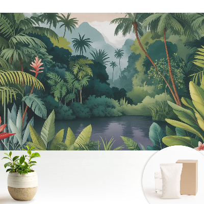 Armonie relaxantă în jungla tropicală