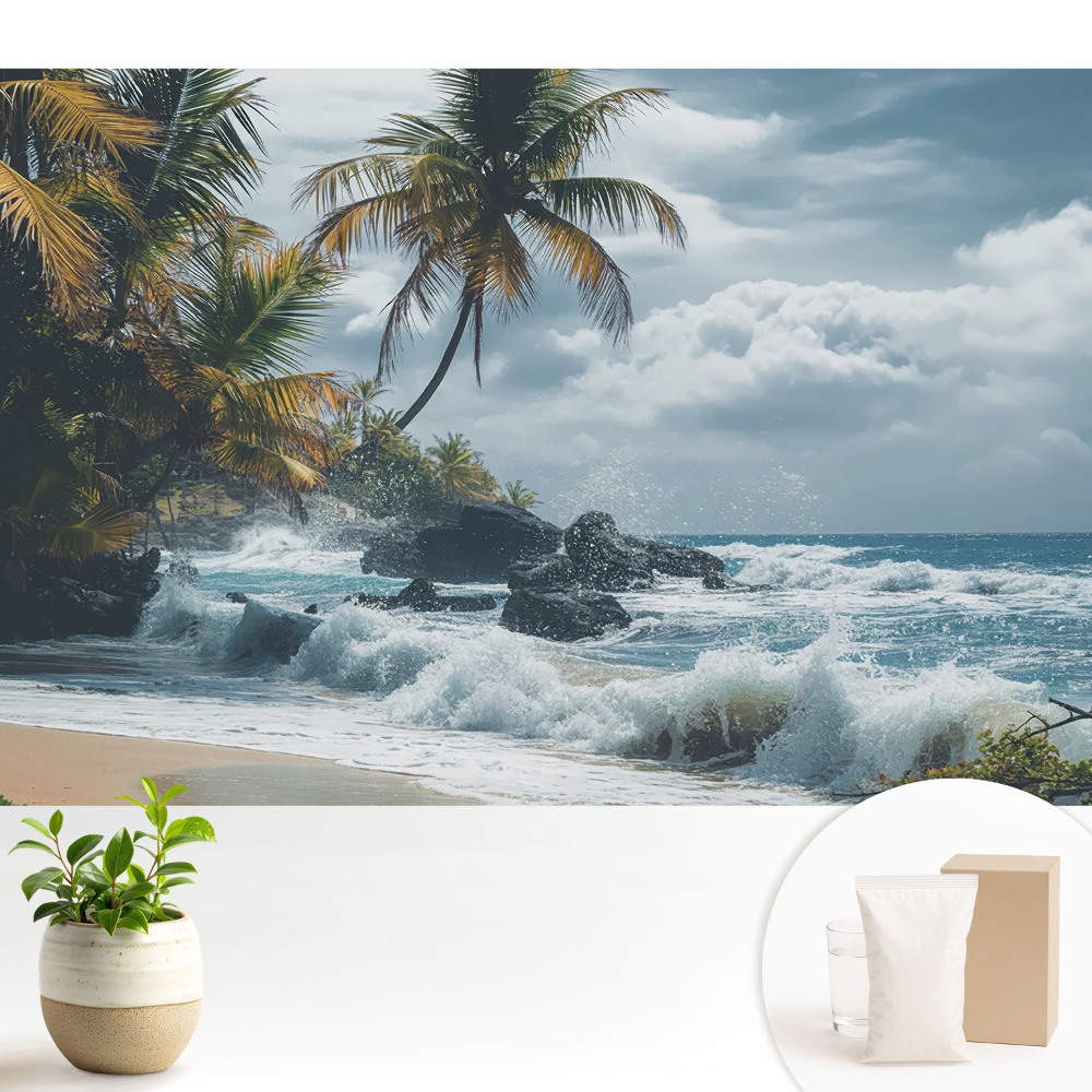 Peisaj tropical în armonie cu natura