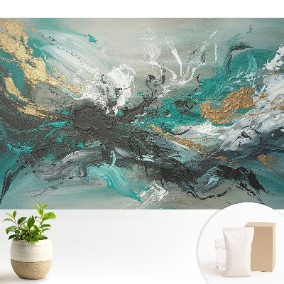 O compoziție abstractă de culori plină de energie