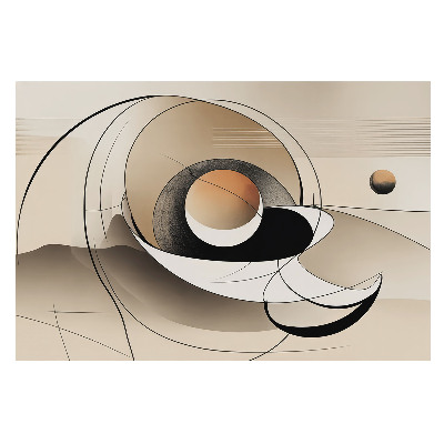 Abstracție modernă cu accente elegante