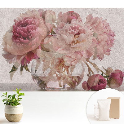 Buchet romantic de bujori