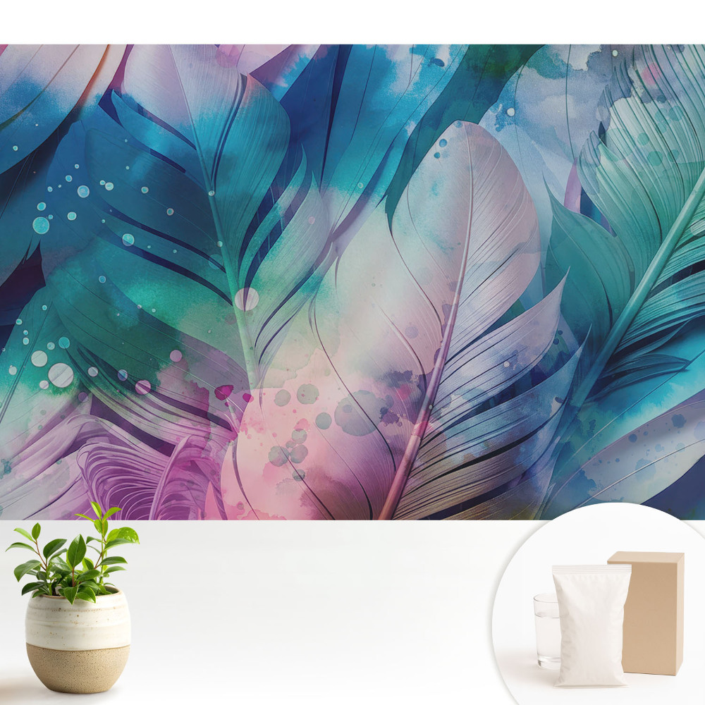 Pene colorate, model armonios modern