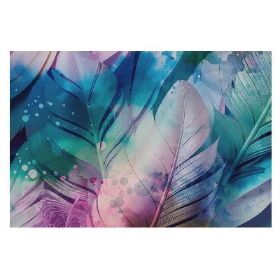 Pene colorate în model armonios modern