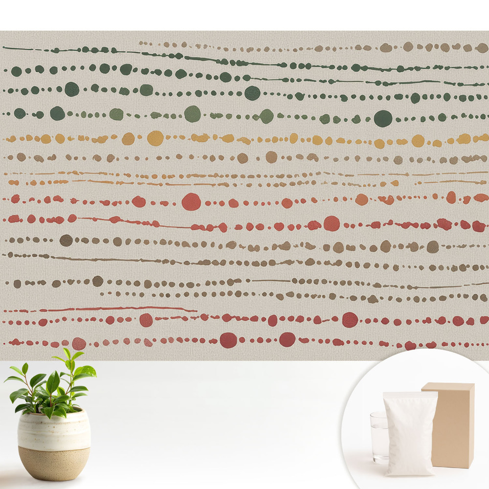 Linii și puncte colorate