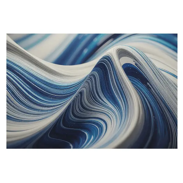 Valuri albastre abstracte