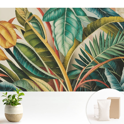 Frunze colorate într-un stil modern