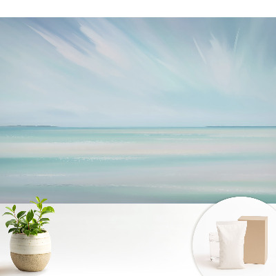 Armonie pastelată a cerului și a mării