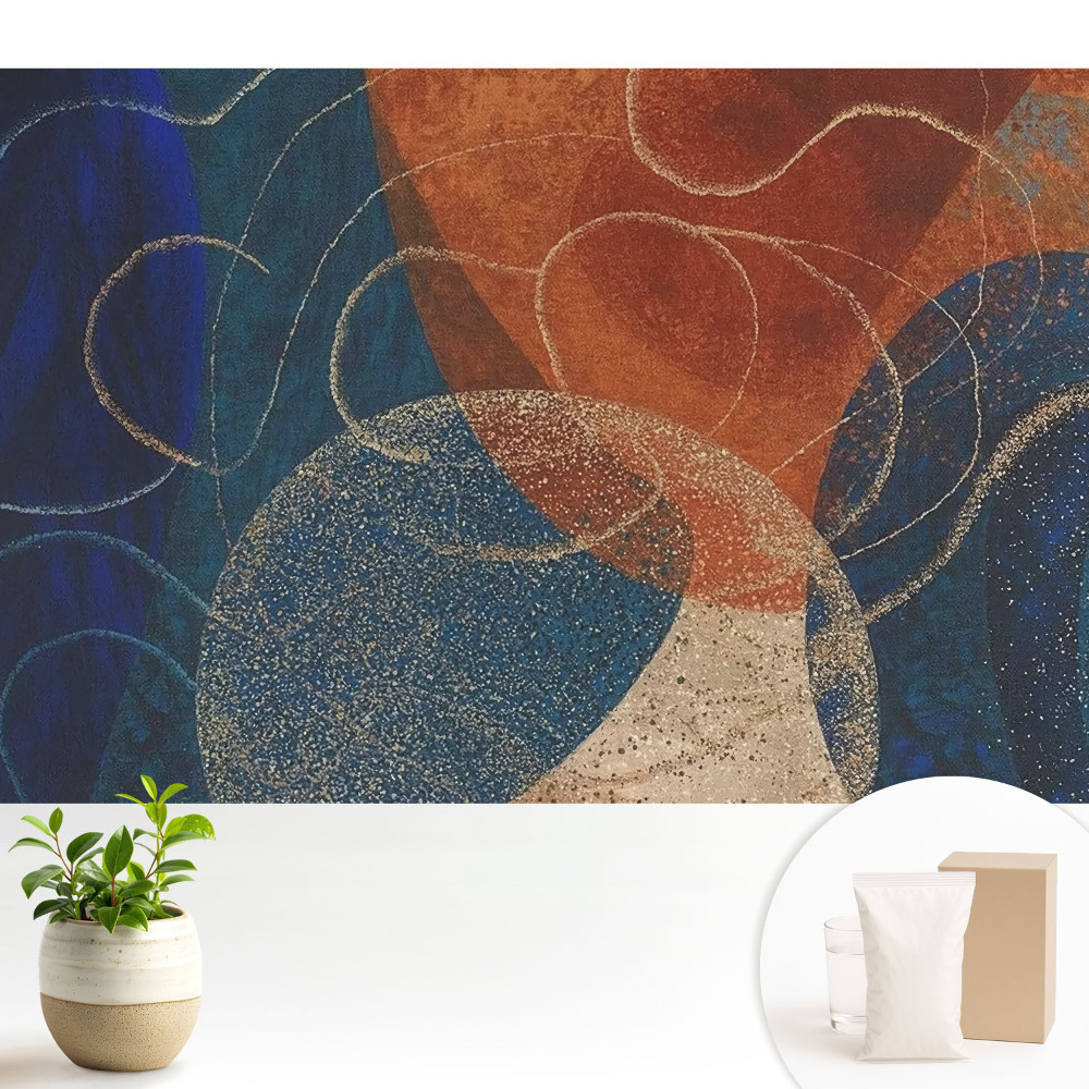 Abstracție modernă, culori, contraste