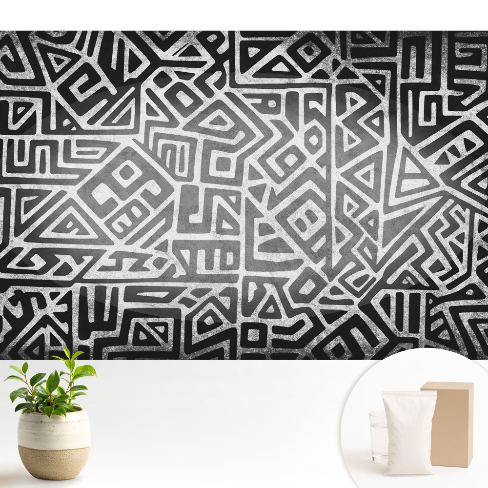 Compoziție geometrică abstractă cu linii