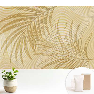 Frunze subtile și cercuri concentrice