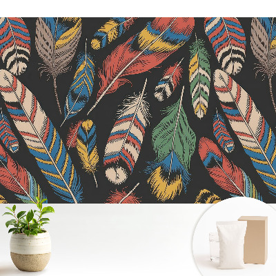 Pene colorate în stil boho