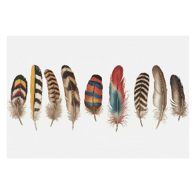 Pene colorate în stil boho, model unic