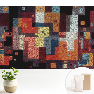 Abstracție geometrică colorată