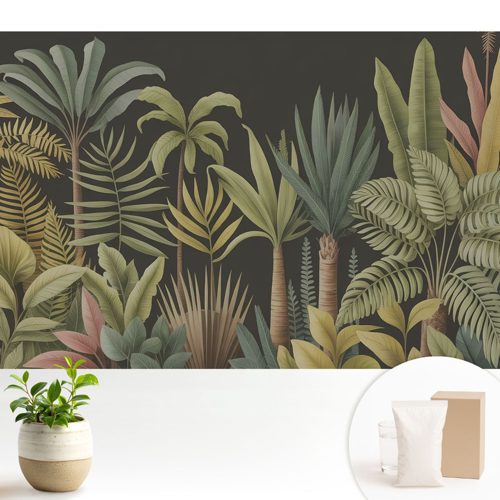 Frunze de palmier tropicale exotice