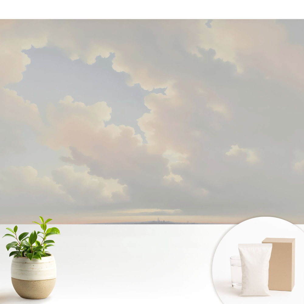 Cer decorativ cu nori