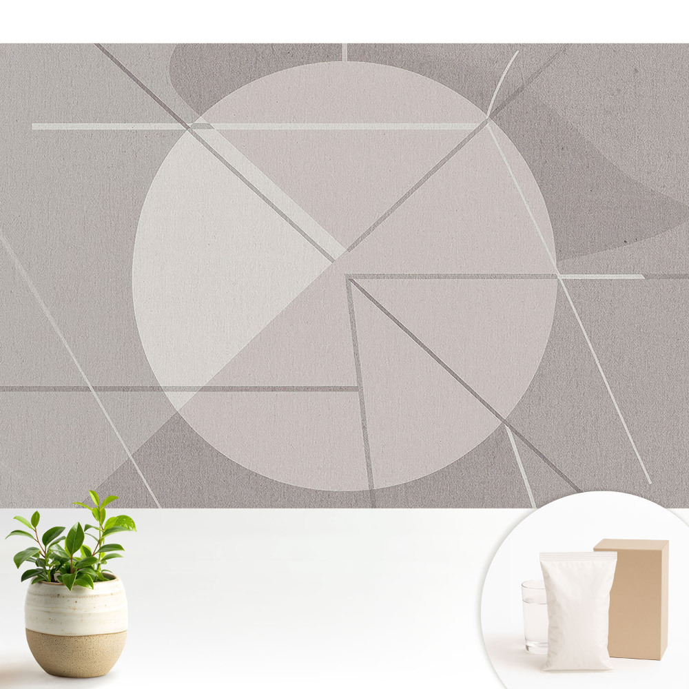 Abstracție geometrică în culori discrete