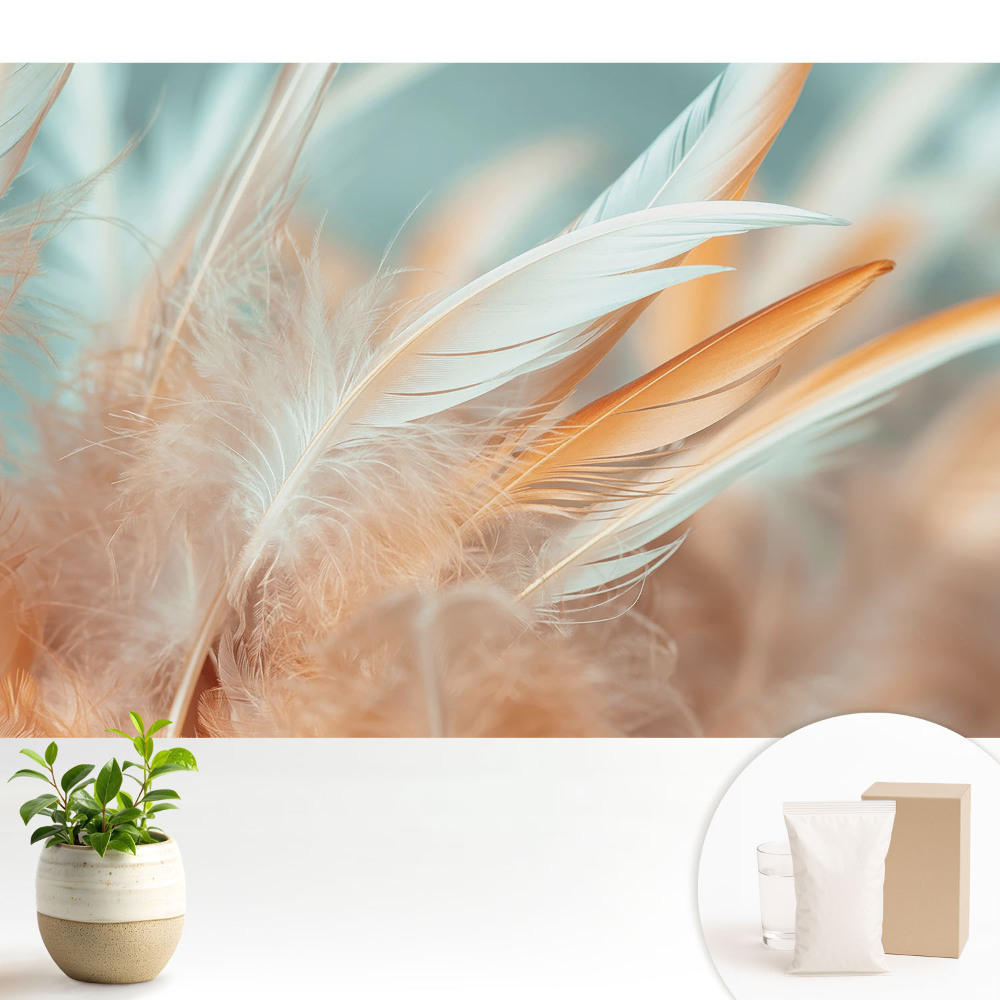 Pene pastelate în armonie