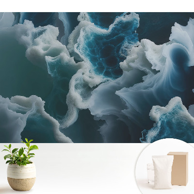 Valurile albastre ale mării