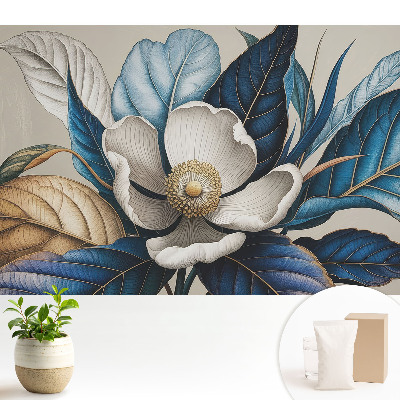 Flori și frunze într-un stil modern