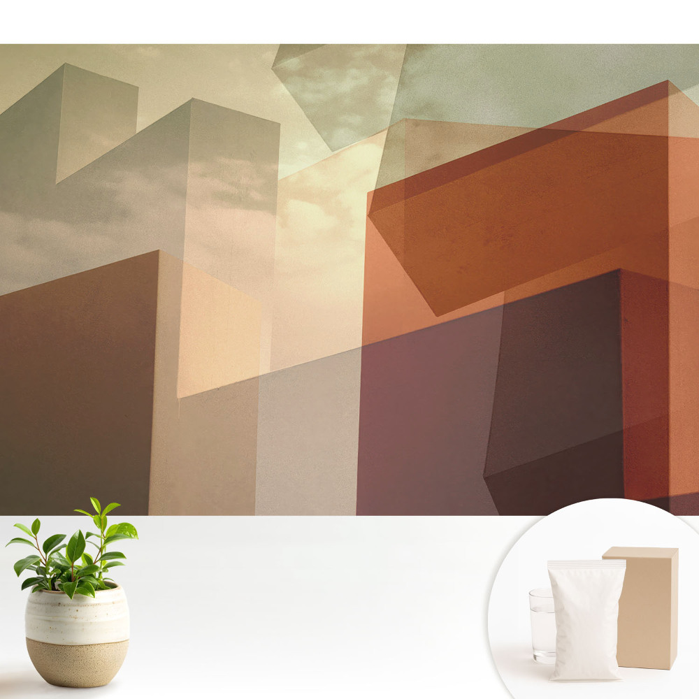 Forme geometrice pe fundalul cerului