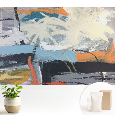 Compoziție abstractă, dinamică a culorilor