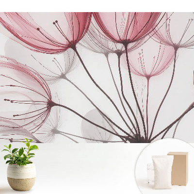 Flori eterice pe o pajiște elegantă