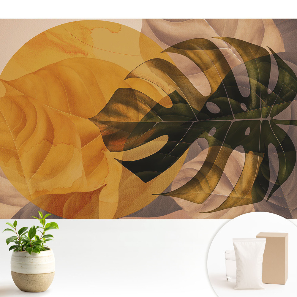 Frunze în tonuri calde