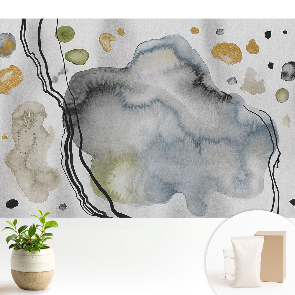 Modele calme de acuarelă abstractă