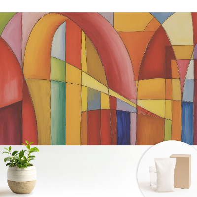 Arcuri geometrice colorate