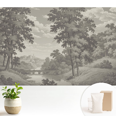 Peisaj clasic cu un pod