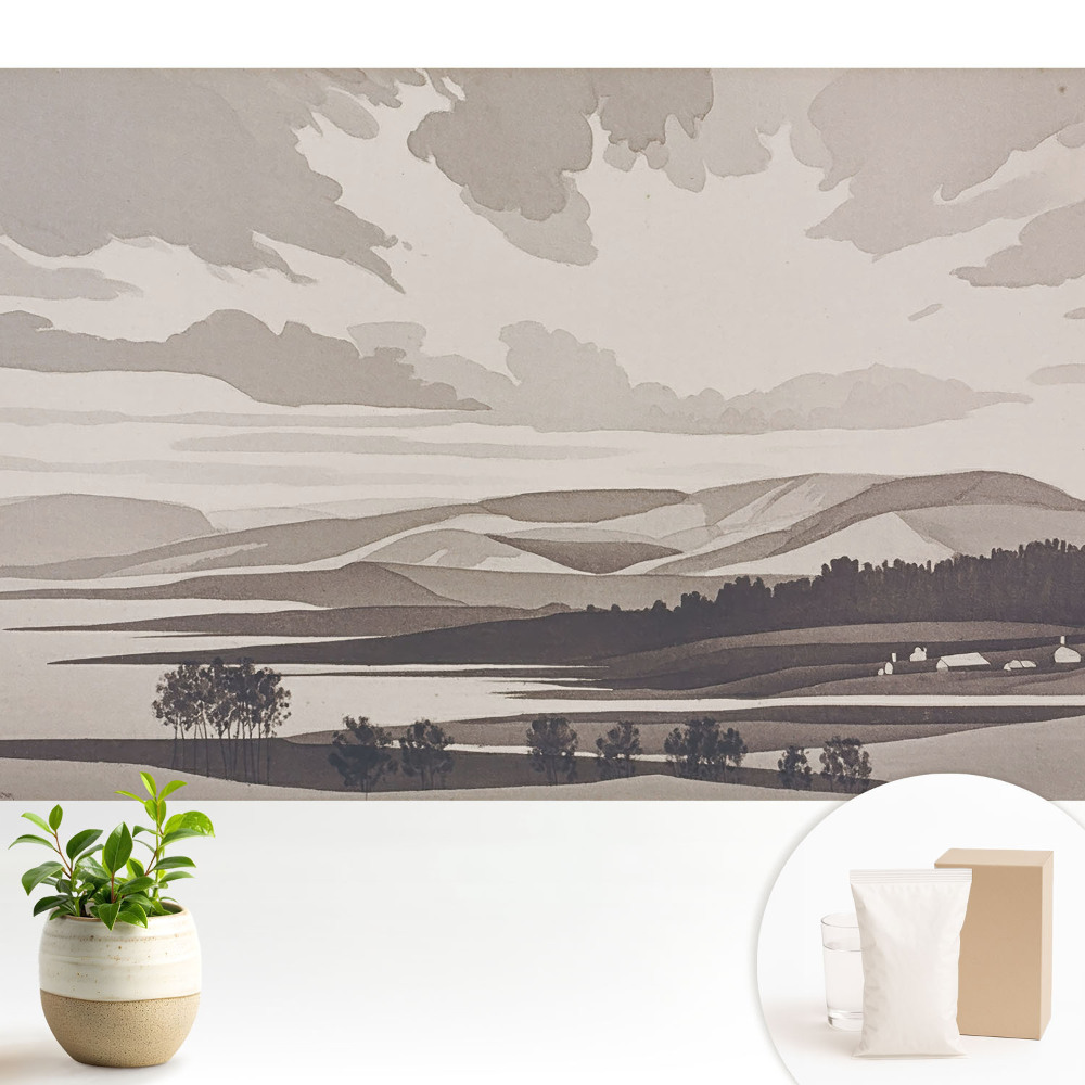 Peisaj montan, armonie pașnică a naturii